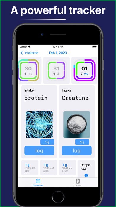 intakeroo: nutrition tracker Screenshot