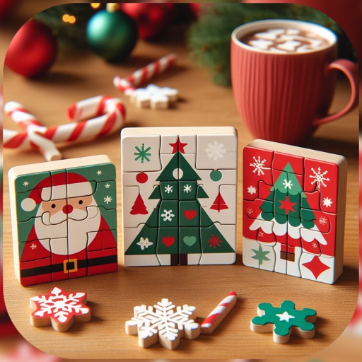 Christmas Puzzles Slide~9Tiles icon