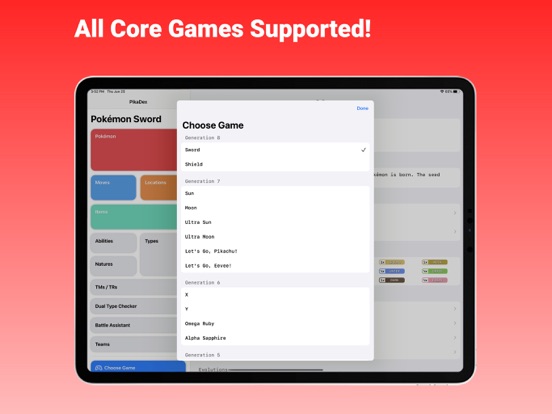 Screenshot #5 pour PikaDex - Dex for every game!