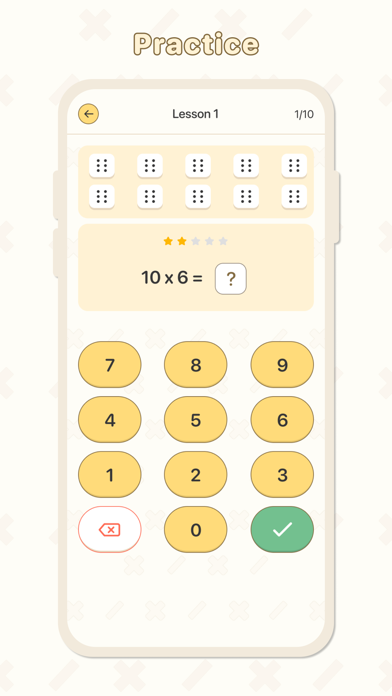 Basic Math - Multiplication Screenshot