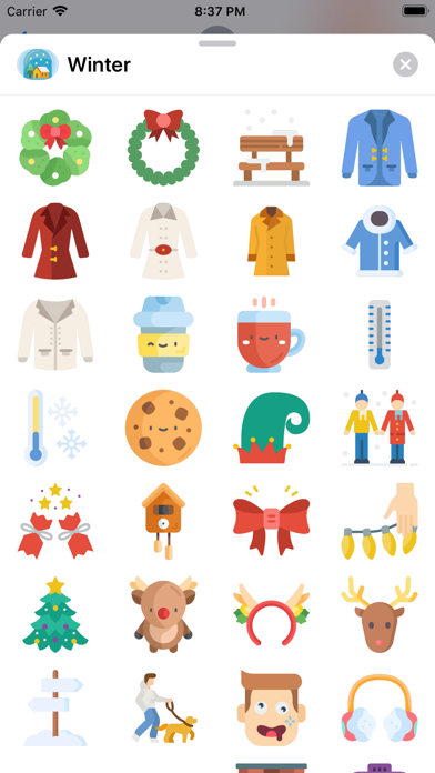 Winter Is Here Stickers Screenshot