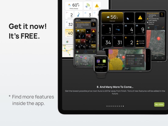 AURA - Smart Weather for Drone iPad screenshot 10 - Weather app