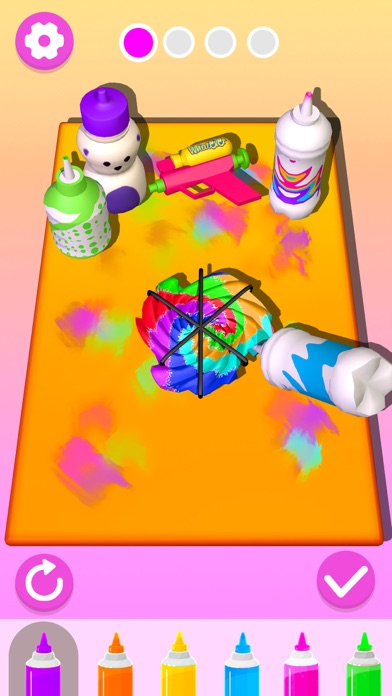 Tie Dye: T Shirt Design Games Screenshot