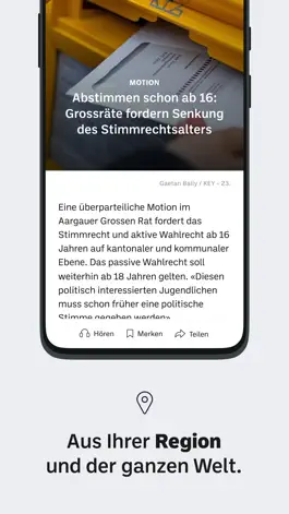 Game screenshot Aargauer Zeitung News apk