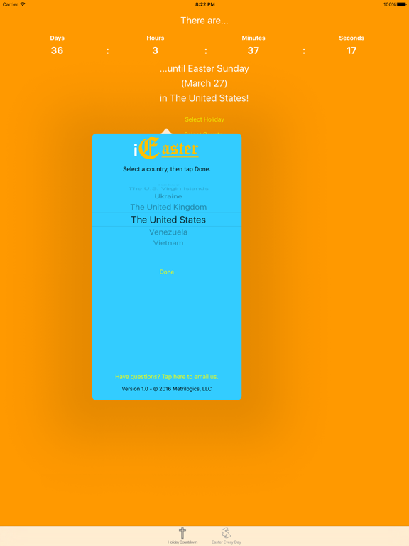 Screenshot #6 pour iEaster from Metrilogics