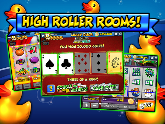 Lucky Duck Slots iPad screenshot