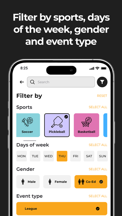 Assymbly: Local Sports Leagues Screenshot