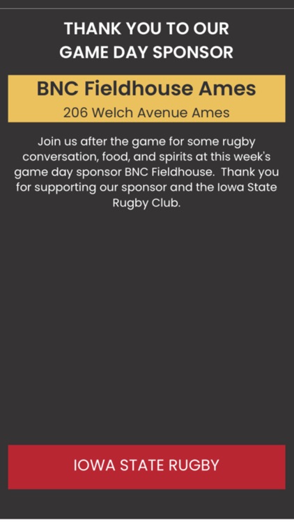 Iowa State Rugby Fan App screenshot-6