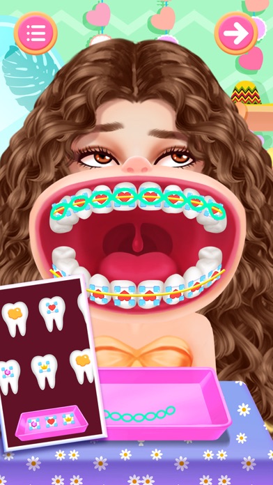 Dentist Bling Dentist Games Screenshot