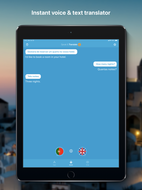 Screenshot #1 for Speak & Translate - Translator