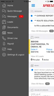 xpress mobile for drivers iphone screenshot 3