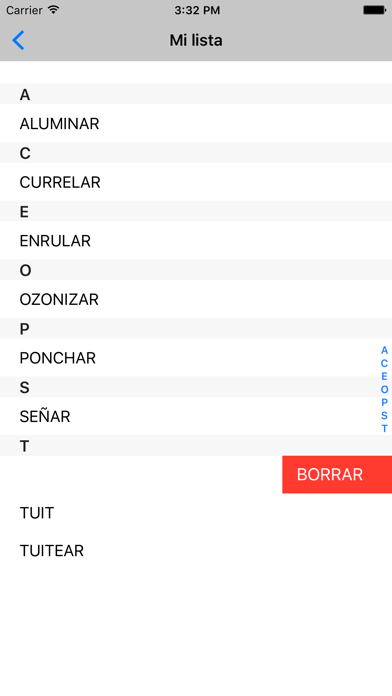 iLexicon Screenshot
