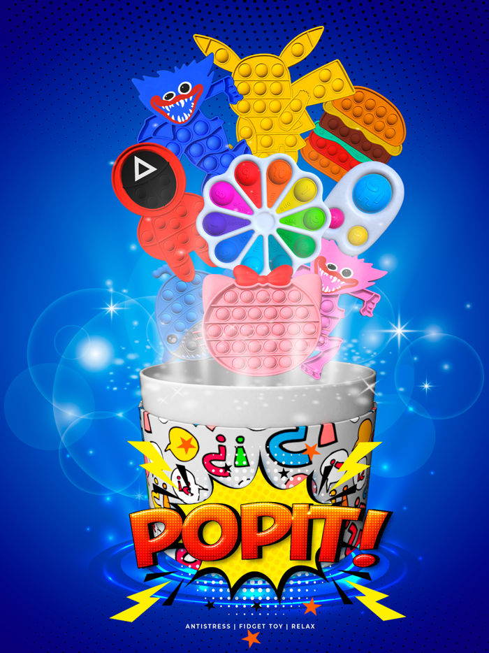 Pop it antistress fidget toy