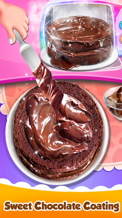 Chocolate Cake - Sweet Dessert Screenshot