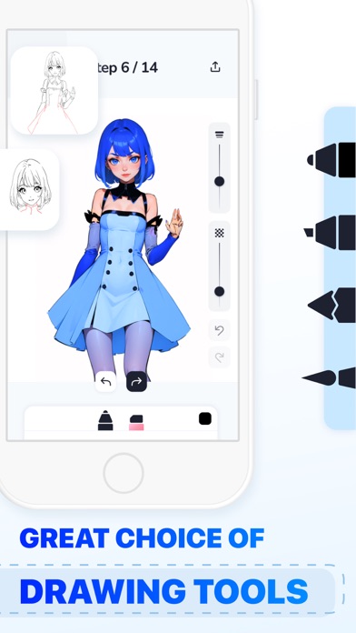 Drawing Anime: Kawaii Art Tool Screenshot