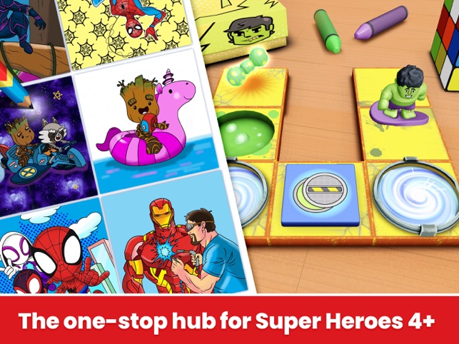 Marvel Hq Kids Super Hero Fun On The