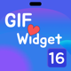 GIF Widget for Lock Screen