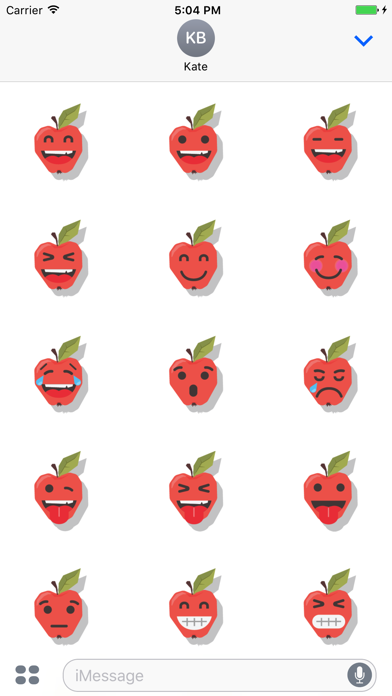 Screenshot #3 pour Sticker Me: Serious Apple