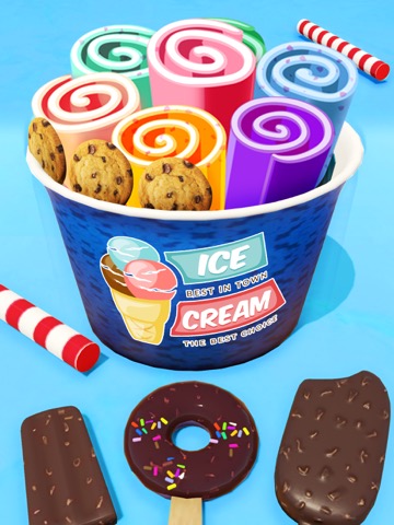 アイスクリームロールメーカーゲームのおすすめ画像3