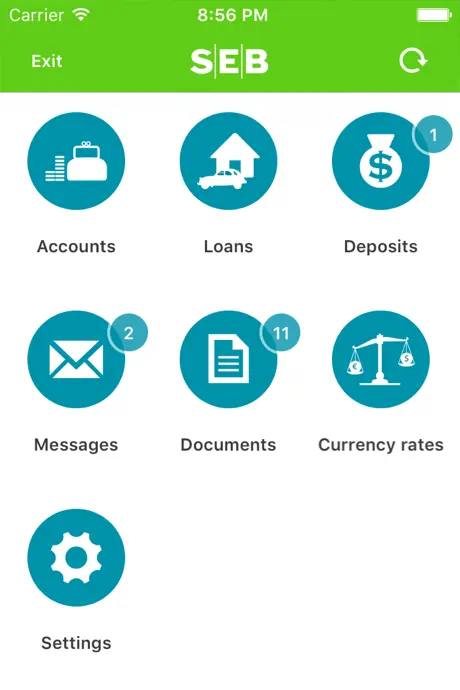 SEB Bank Ukraine for iPhone