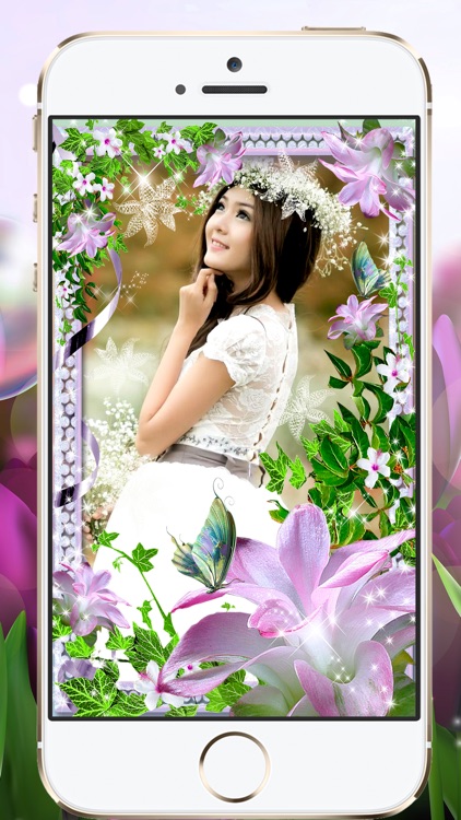 Flower Blossom Photo Frames