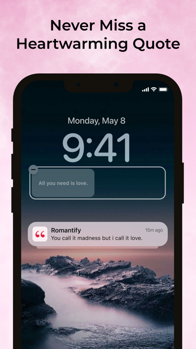 Love Quotes - Romantify Screenshot