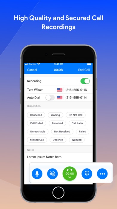 Moon Dialer: WiFi Calling App Screenshot