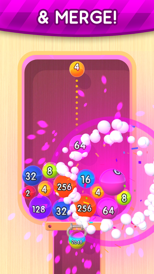 #4. 2048 Balls 3D (iOS) 由: Voodoo