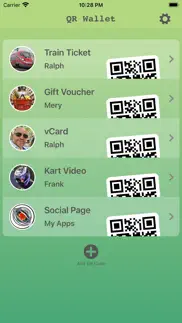 qr code wallet iphone screenshot 1