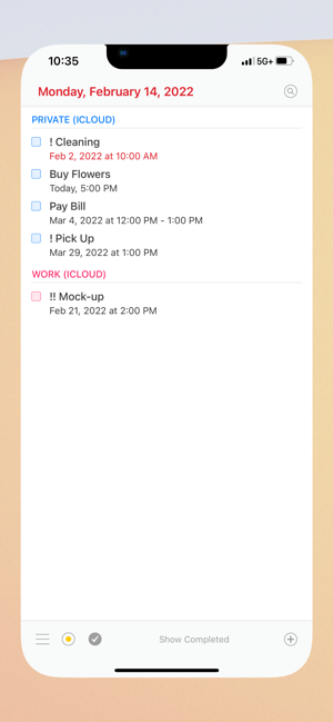 ‎Calendario 366: screenshot di eventi e attività