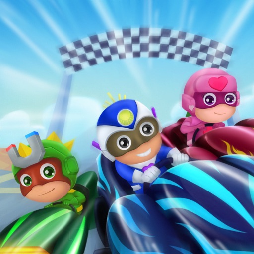 Masked Heroes: Kart Racing 3D iOS App