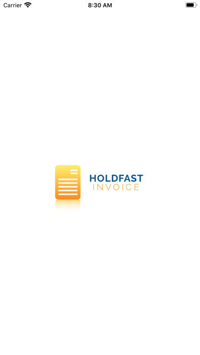 Holdfast Invoice Screenshot