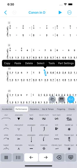 Game screenshot NumScore - Music Notation hack