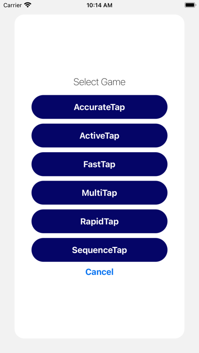 TapBack - Reaction Time Games Screenshot