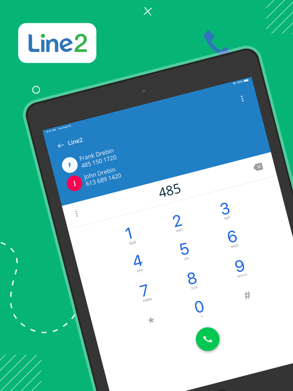 Screenshot #4 pour Line2 - Second Phone Number