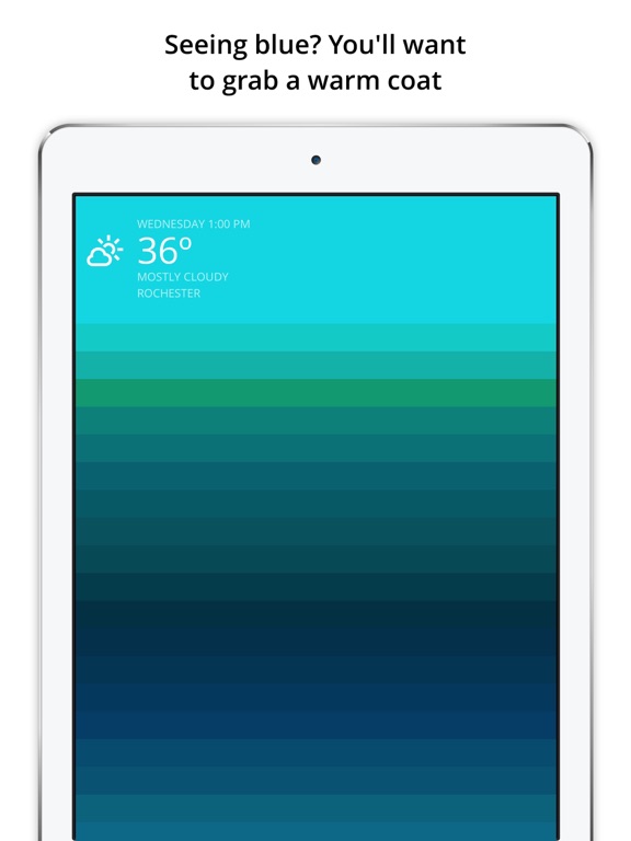 Screenshot #6 pour Blue - weather forecast