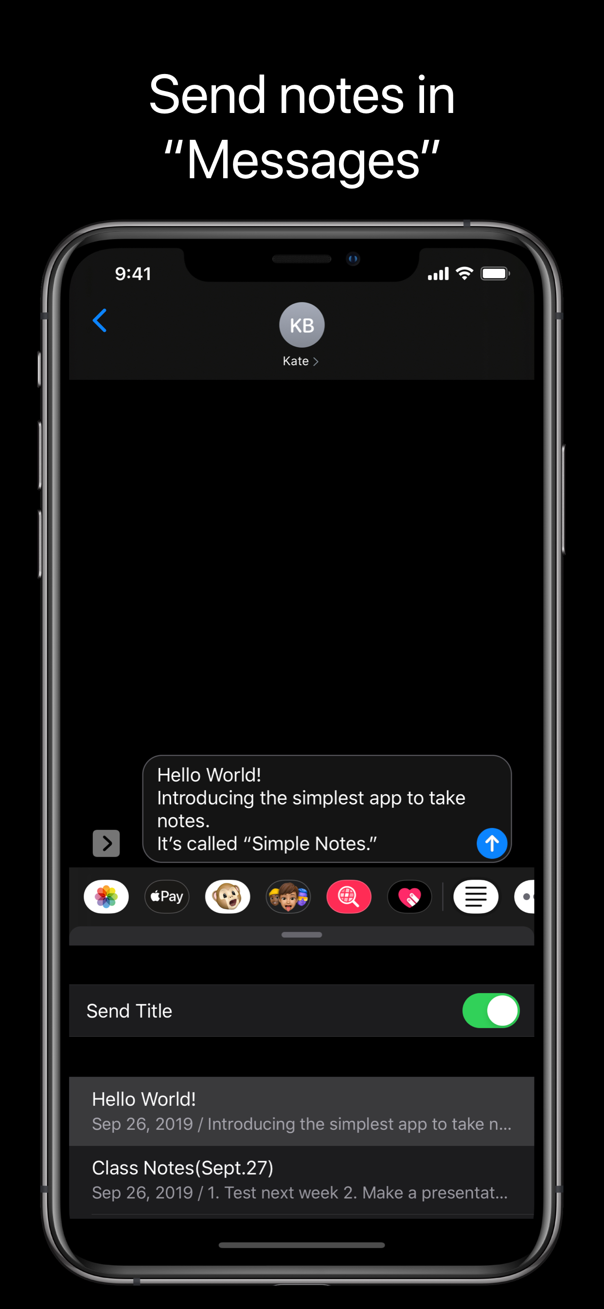 Simple Notes. screenshot 12