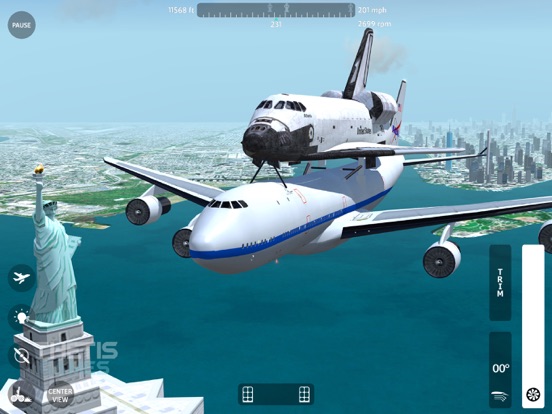 FlyWings 2018 Flight Simulator iPad app afbeelding 6