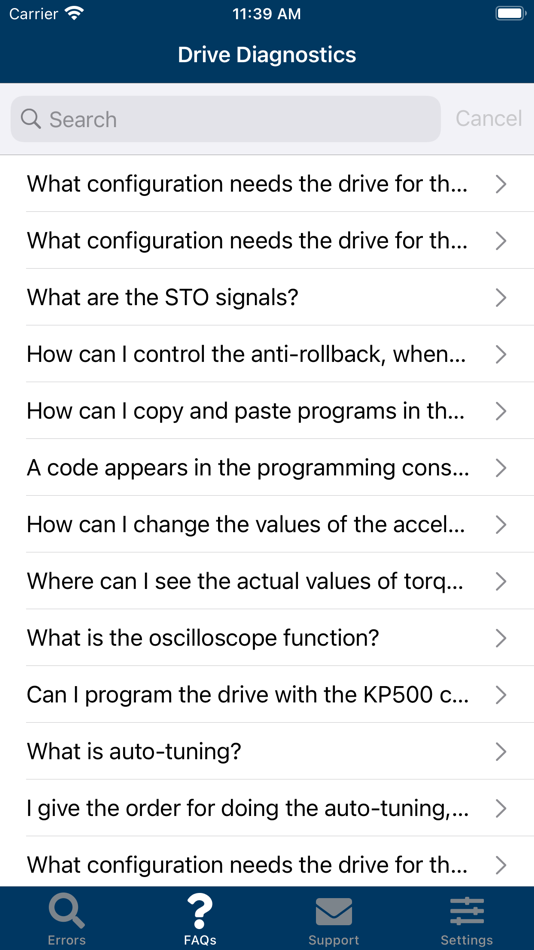 #3. Drive Diagnostics (iOS) 由: Bonfiglioli SPA