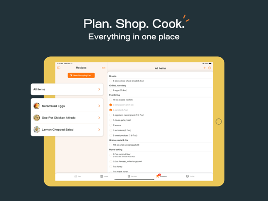 MealPrepPro Planner & Recipes iPad app afbeelding 7