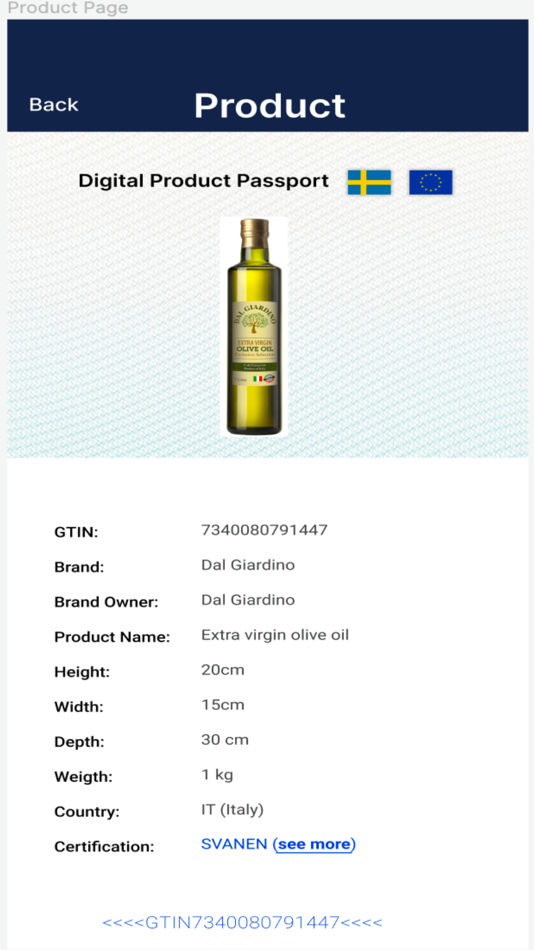 #1. Product Passport Resolver (iOS) 由: GS1