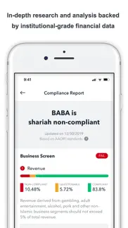 zoya: halal investing app iphone screenshot 1
