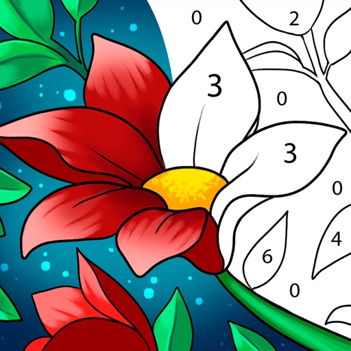 Paint by Number: Coloring Game by Fun Games For Free