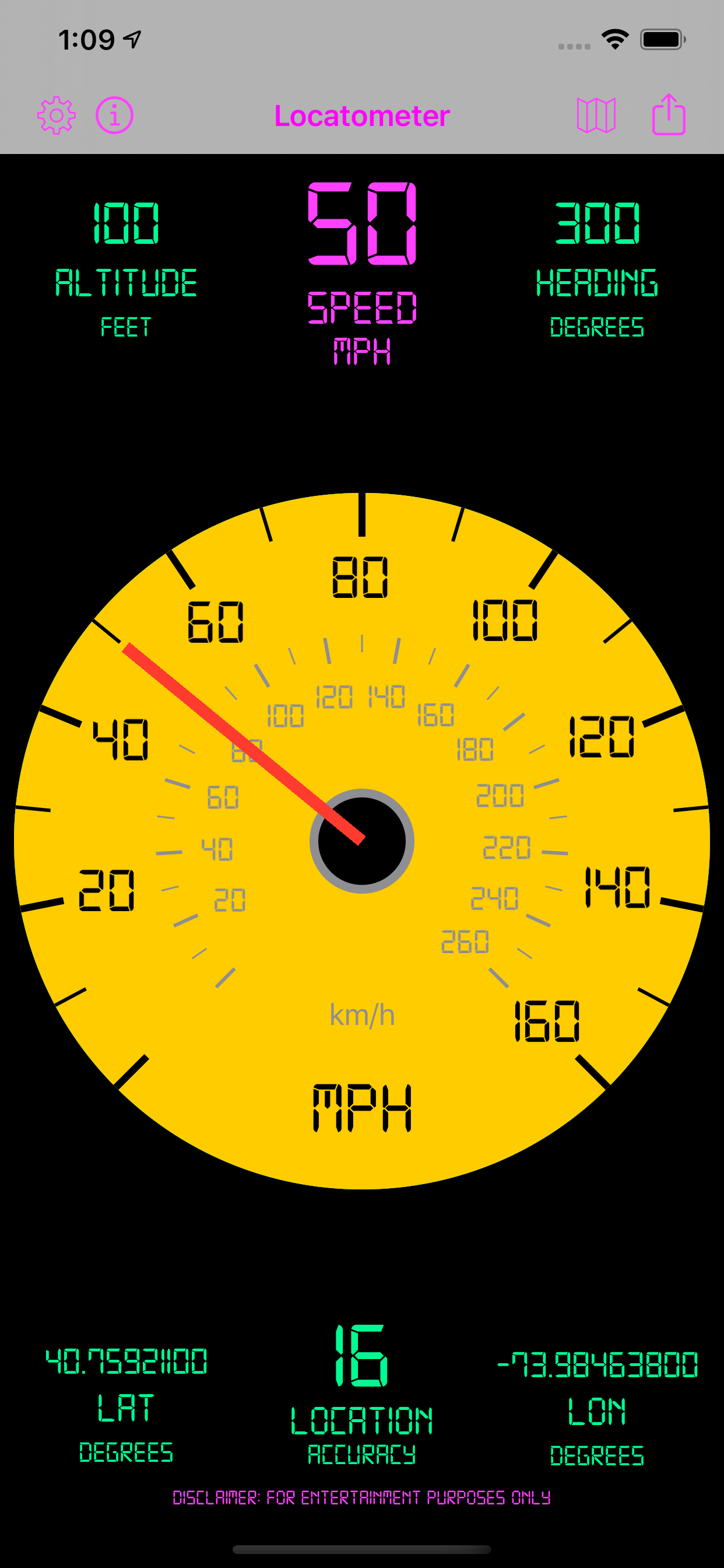 Locatometer