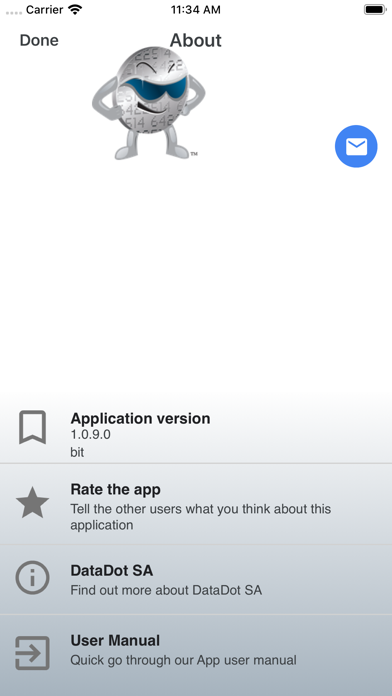 DataDot App Screenshot