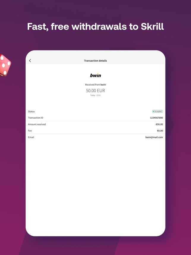 Skrill – Payez et envoyez dans l'App Store