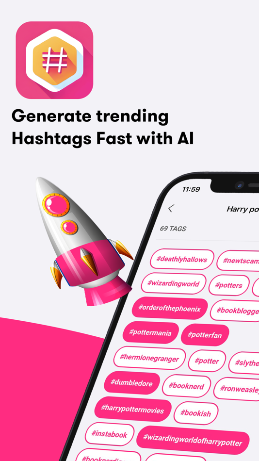#1. Hashtag Generator for Insta (iOS) Podle: Emre Yigit Alparslan