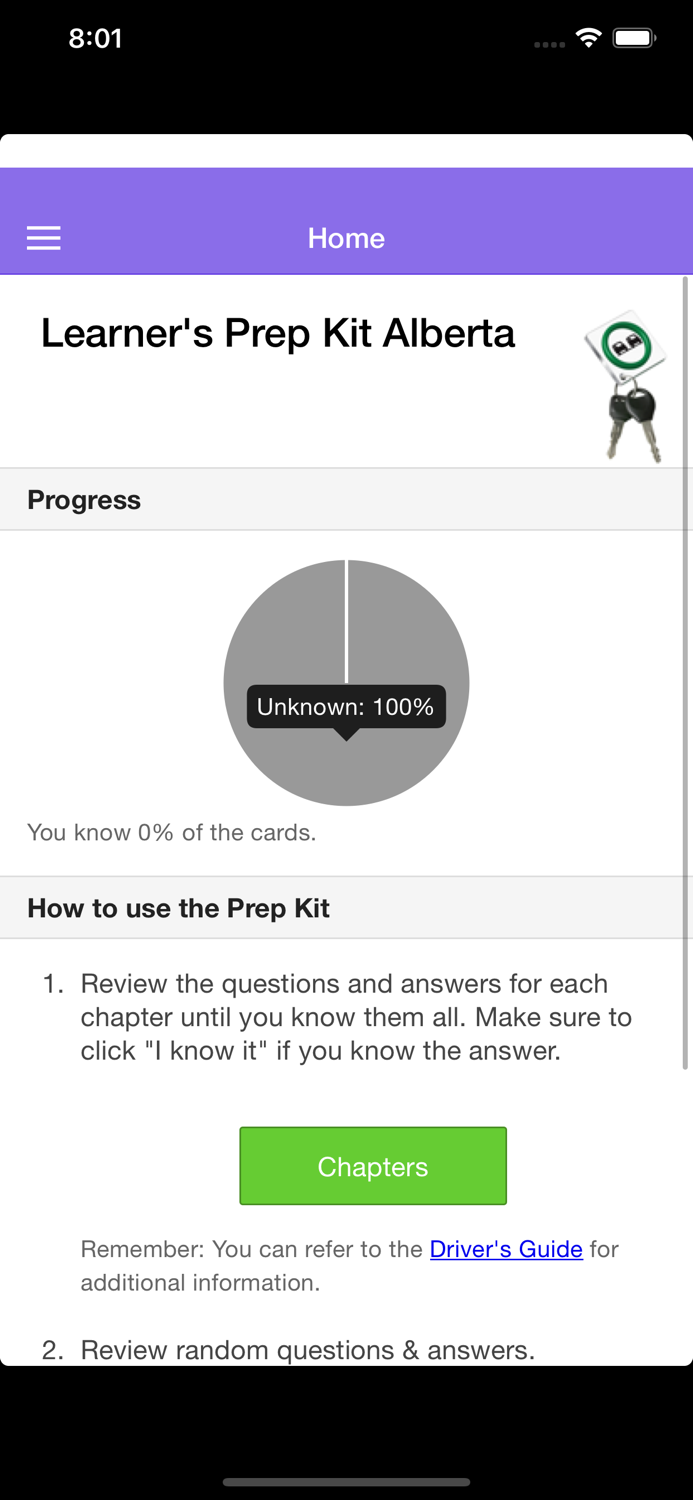 Learner’s Prep Kit Alberta