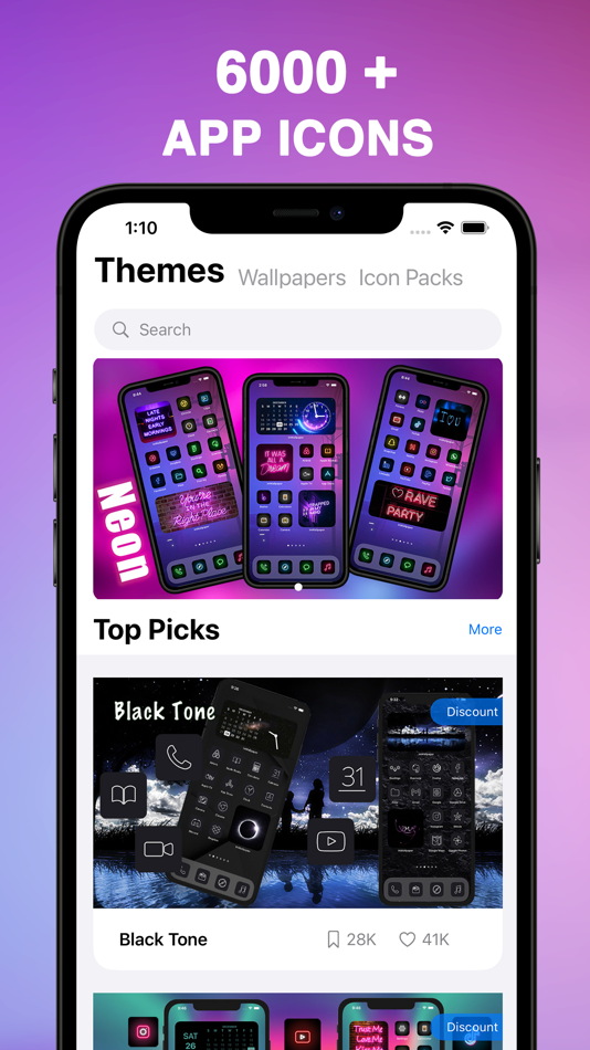 #1. ThemesPro: App Icons & Widgets (iOS) 由: Meta Message Communication Technology Co., Ltd.