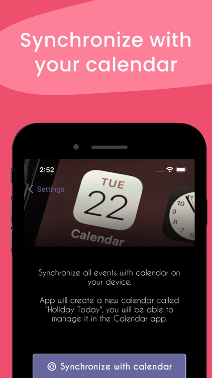 Holiday Today Calendar screenshot-3